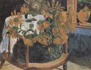 Paul Gauguin Sunflower (mk07) Sweden oil painting artist
